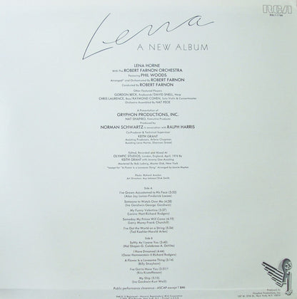 Lena, A New Album - secondary