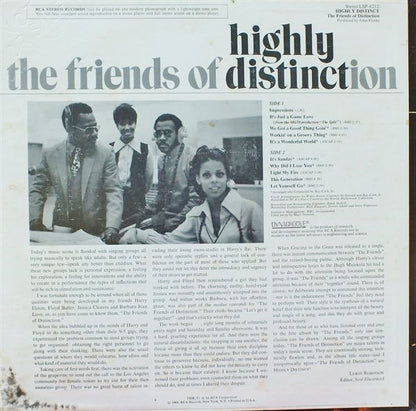 Highly Distinct - secondary