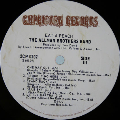 The Allman Brothers Band - Eat A Peach