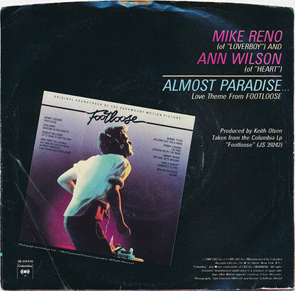 Almost Paradise... (Love Theme From Footloose) - secondary