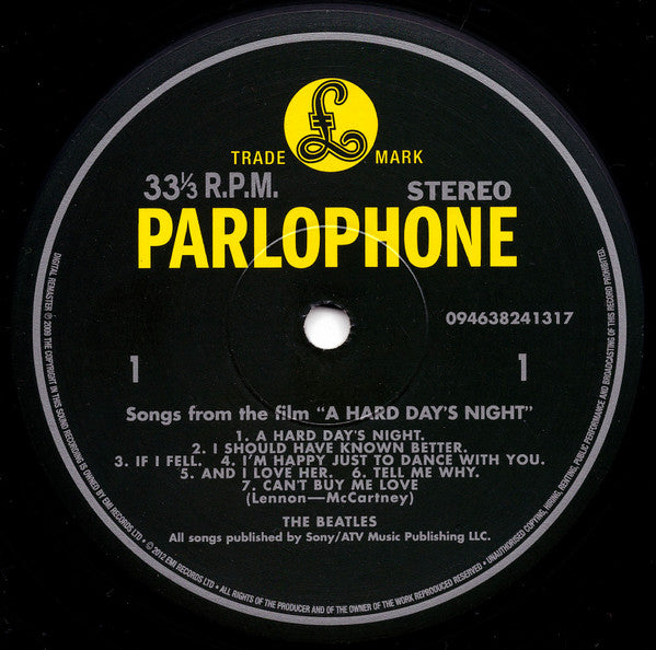 A Hard Day's Night - secondary