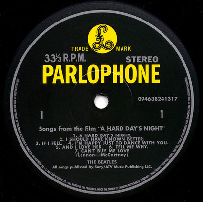 A Hard Day's Night - secondary