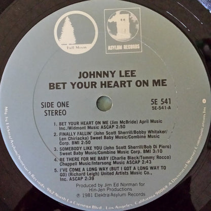 Johnny Lee - Bet Your Heart On Me