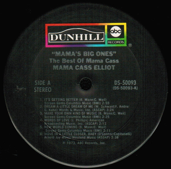 Mama's Big Ones • Her Greatest Hits - secondary