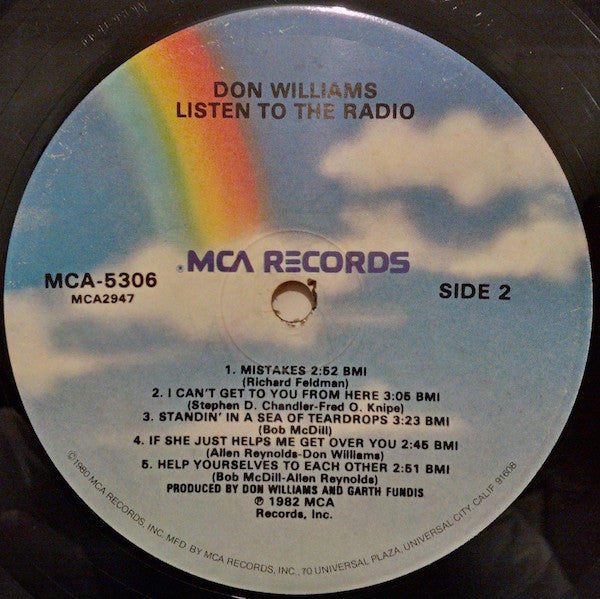 Don Williams - Listen To The Radio – Five Buck Bin