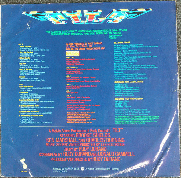 Various - Tilt - Music From The Motion Picture Soundtrack