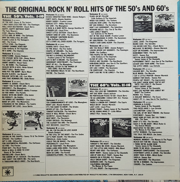 The Original Rock N Roll Hits Of The 50's Vol. 4 - secondary