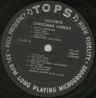 The Pied Pipers, George Mather - Favorite Christmas Carols