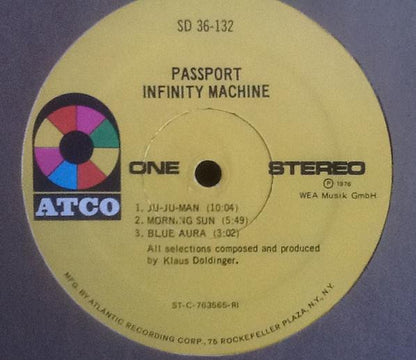 Passport - Infinity Machine