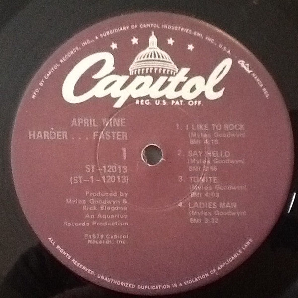 Harder.....Faster - secondary