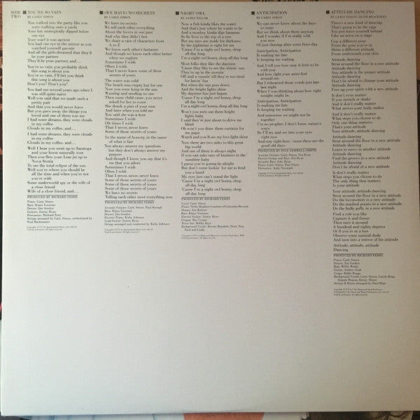 The Best Of Carly Simon - secondary