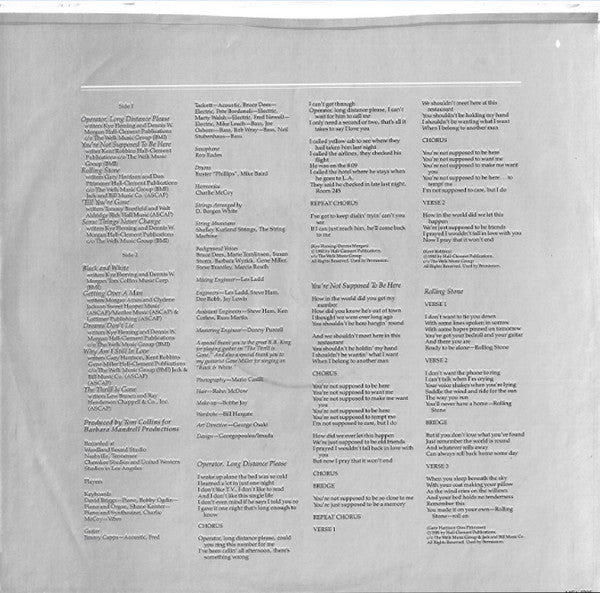 In Black & White - secondary