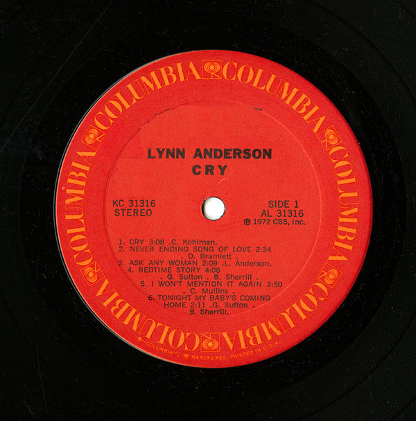 Lynn Anderson - Cry