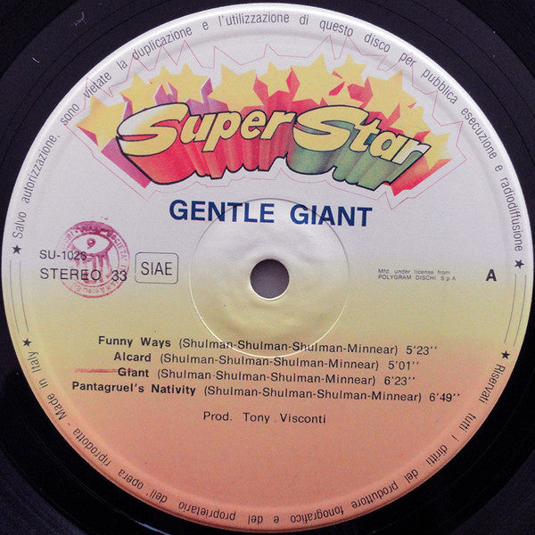 Gentle Giant - secondary