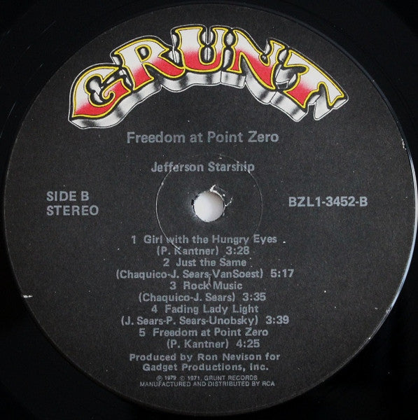 Freedom At Point Zero - secondary