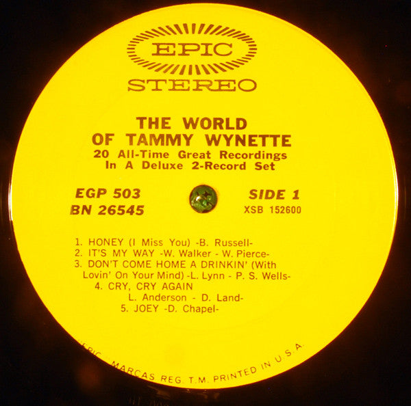 The World Of Tammy Wynette - secondary