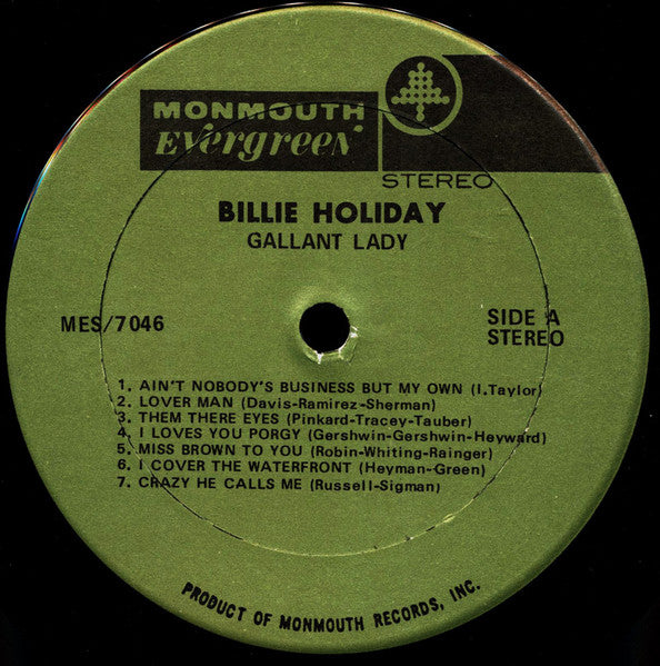 Billie Holiday - Gallant Lady