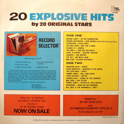 20 Explosive Hits - secondary