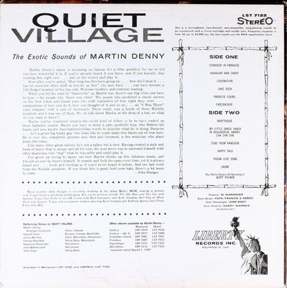 Martin Denny - Quiet Village - The Exotic Sounds Of Martin Denny