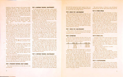 Realistic Stereo Test Record - secondary
