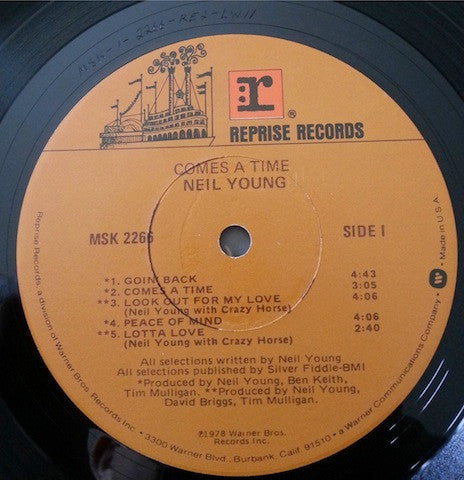 Comes A Time - secondary