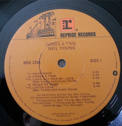 Comes A Time - secondary