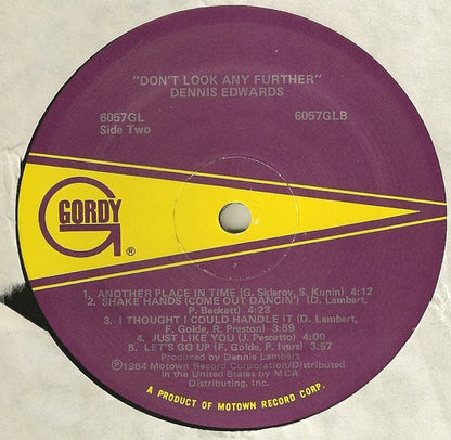 Don't Look Any Further - secondary