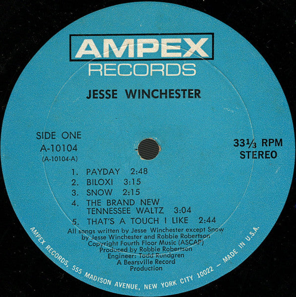Jesse Winchester - secondary