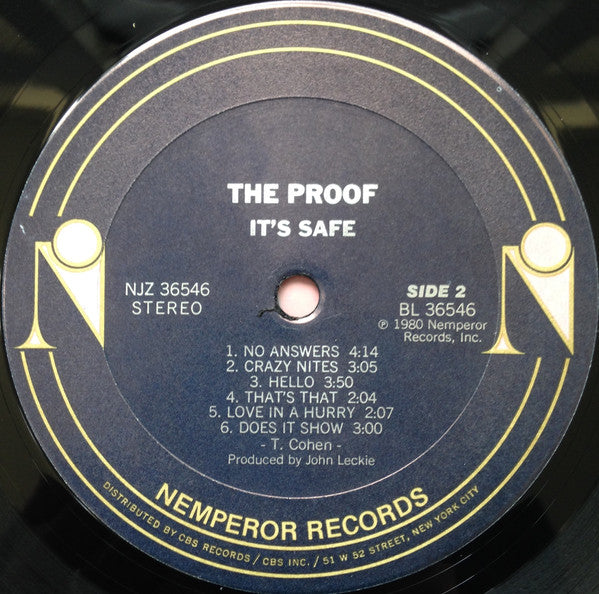 It's Safe - secondary