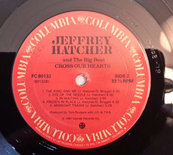 Jeffrey Hatcher And The Big Beat - Cross Our Hearts