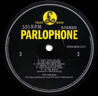 A Hard Day's Night - secondary