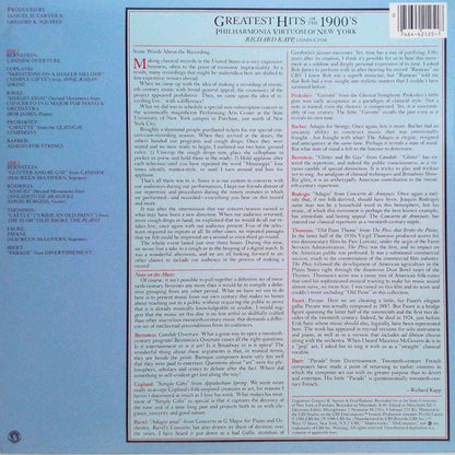 Philharmonia Virtuosi, Richard Kapp - Greatest Hits Of The 1900's