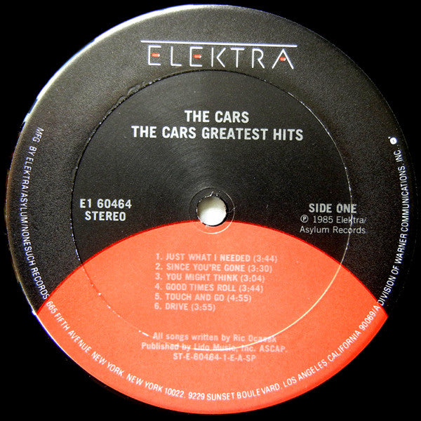 The Cars Greatest Hits - secondary