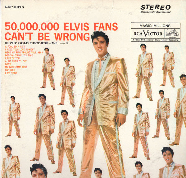 50,000,000 Elvis Fans Can't Be Wrong (Elvis' Gold Records, Vol. 2) - primary