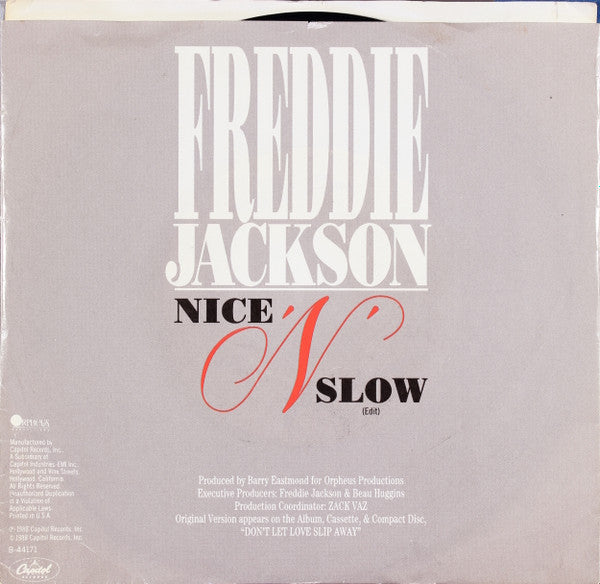 Nice 'N' Slow - secondary