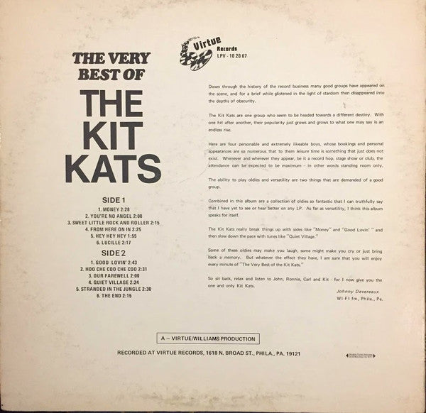 The Kit Kats - The Very Best Of The Kit Kats