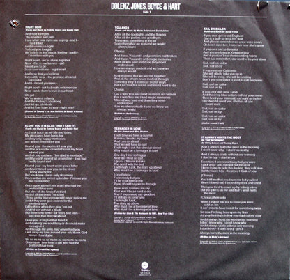 Dolenz, Jones, Boyce & Hart - secondary
