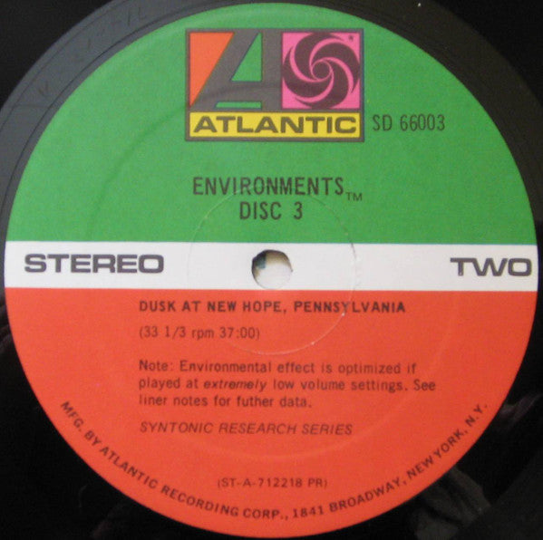 No Artist - Environments (Totally New Concepts In Stereo Sound - Disc 3)