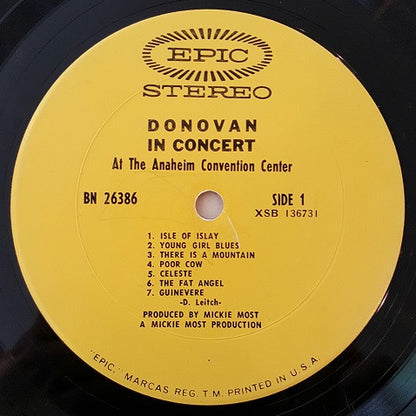 Donovan In Concert - secondary