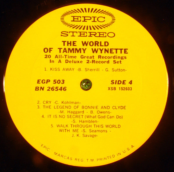 The World Of Tammy Wynette - secondary
