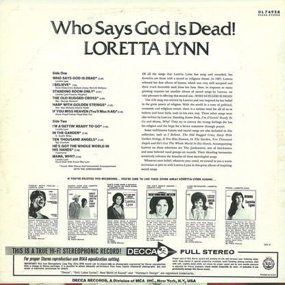 Who Says God Is Dead! - secondary