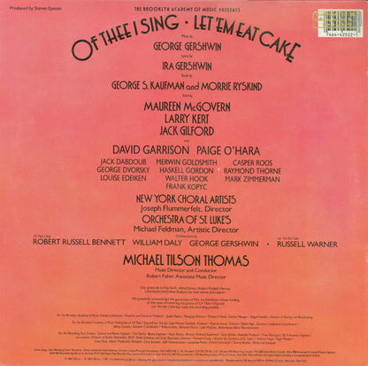 George & Ira Gershwin - Of Thee I Sing / Let 'Em Eat Cake