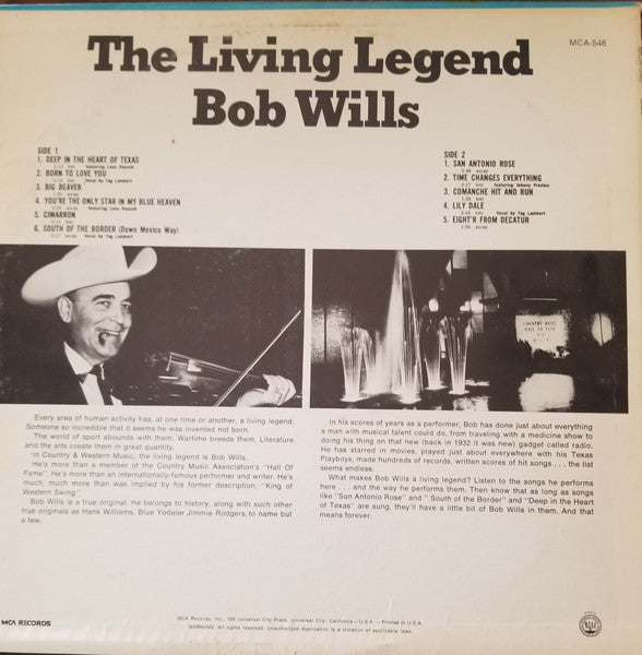 The Living Legend - secondary