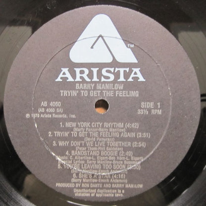 Barry Manilow - Tryin' To Get The Feeling