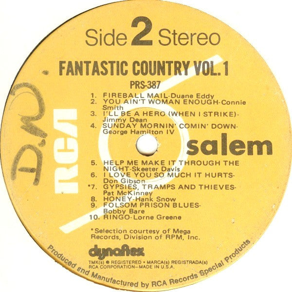 Various - Fantastic Country Vol. 1