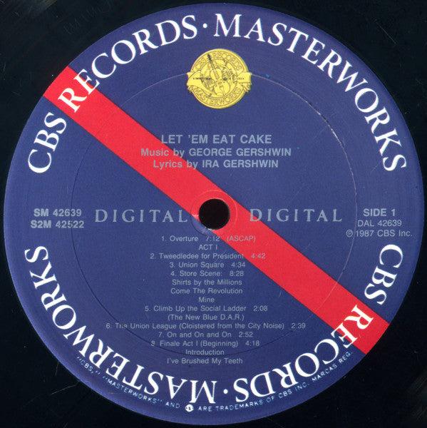 George & Ira Gershwin - Of Thee I Sing / Let 'Em Eat Cake