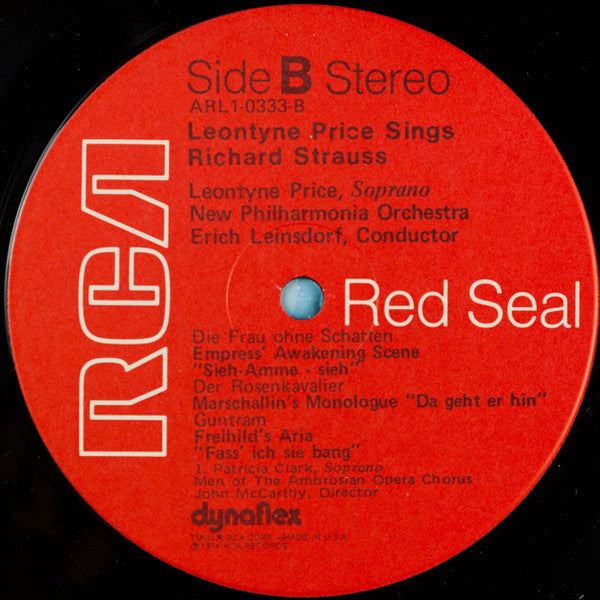 Sings Richard Strauss - secondary