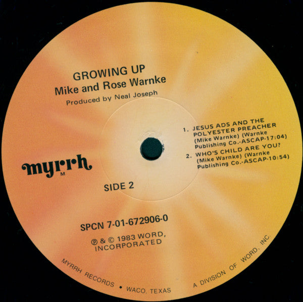Growing Up - secondary