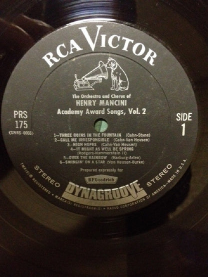 Henry Mancini And His Orchestra, The Henry Mancini Chorus - Academy Award Songs, Vol. 2 (12 Great Oscar Winners)