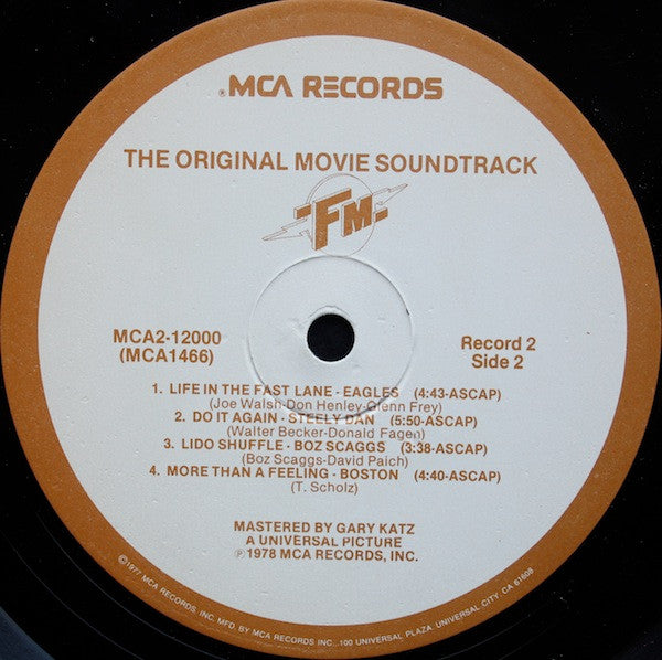Various - FM (The Original Movie Soundtrack)
